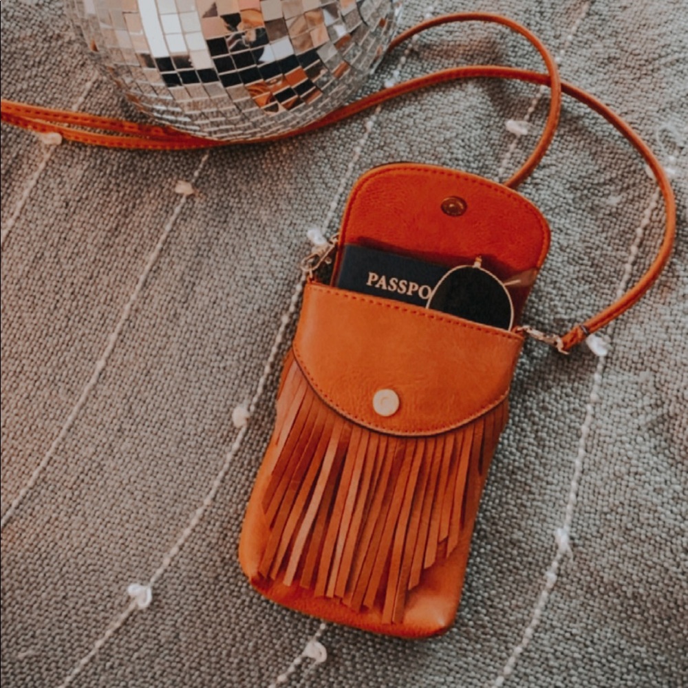 Festival boho crossbody phone purse